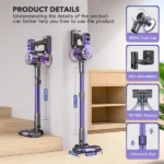 Teendow V07 Cordless Vacuum Cleaner - Image 4