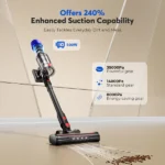 Teendow V16 Strong Cordless Vacuum Cleaner, 500W Stick Vac Specifically Handling Pet Hair Design - Image 6