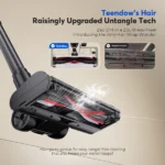 Teendow V16 Strong Cordless Vacuum Cleaner, 500W Stick Vac Specifically Handling Pet Hair Design - Image 3