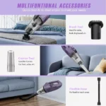ATJ2266 Portable 6000Pa Cordless Handheld Vacuum - Image 4