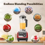 Teendow HS-206D 1800W Fruit Blender - Image 3