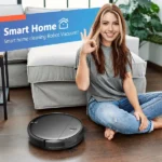 BR151 Robot Vacuum Mop Combo, WiFi/Alexa/App - Image 4